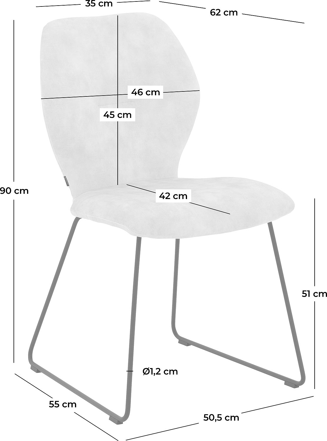 Goossens Hera Stoel Onderdelen Stof - 8221056-goossens-hera-stoel-onderdelen-stof-50