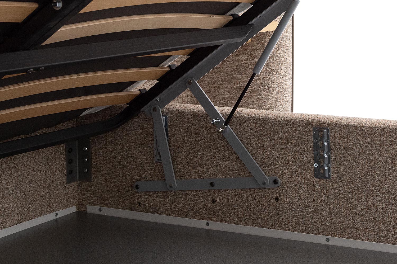 Gestoffeerd Bedframe Burano Storage
