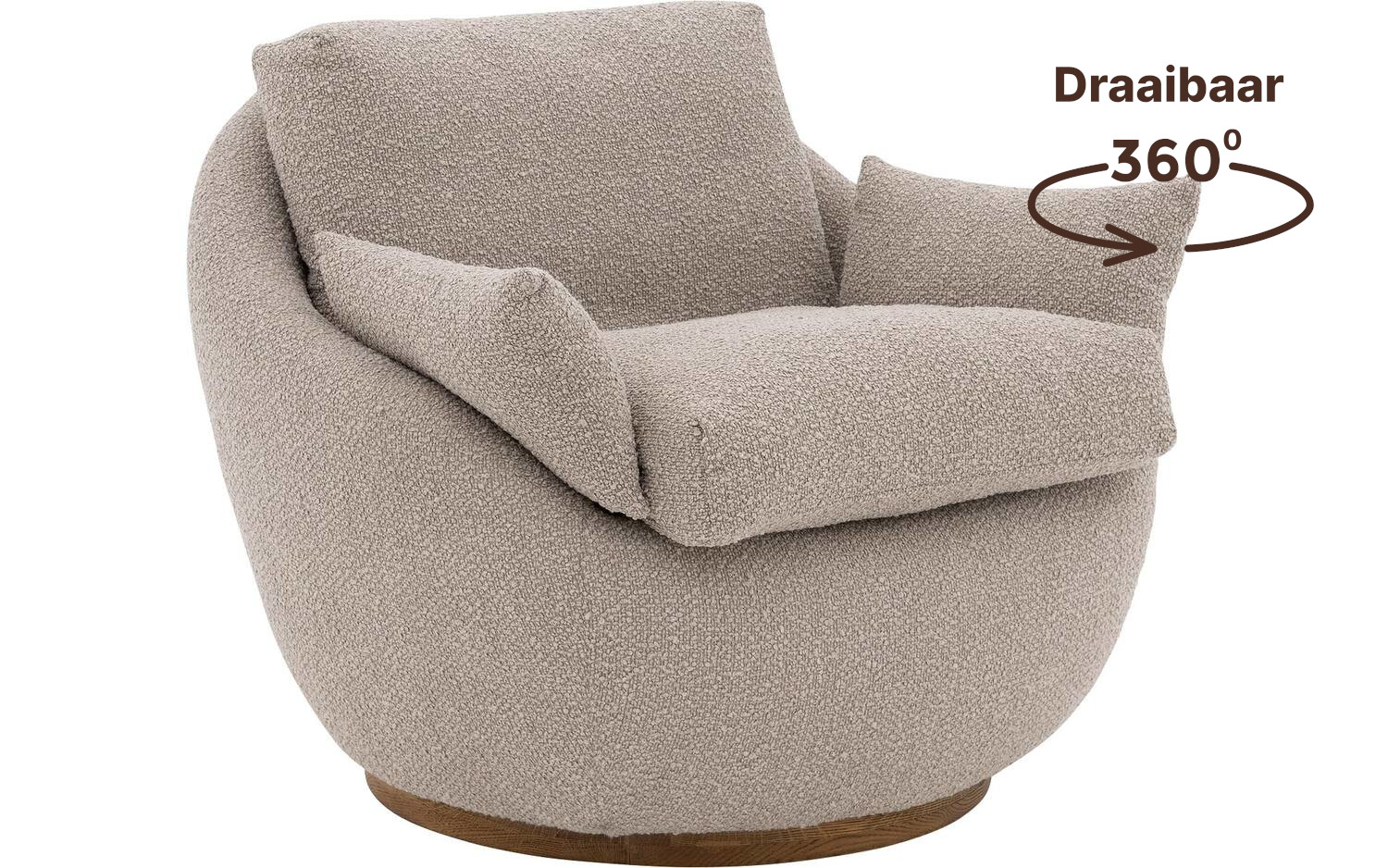 Draaifauteuil Lazy