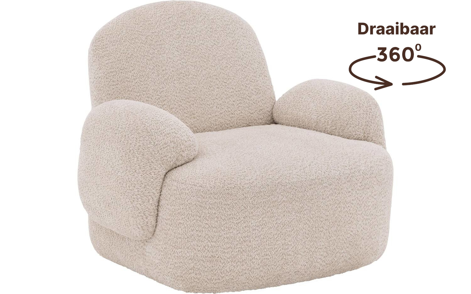 Draaifauteuil Nomi