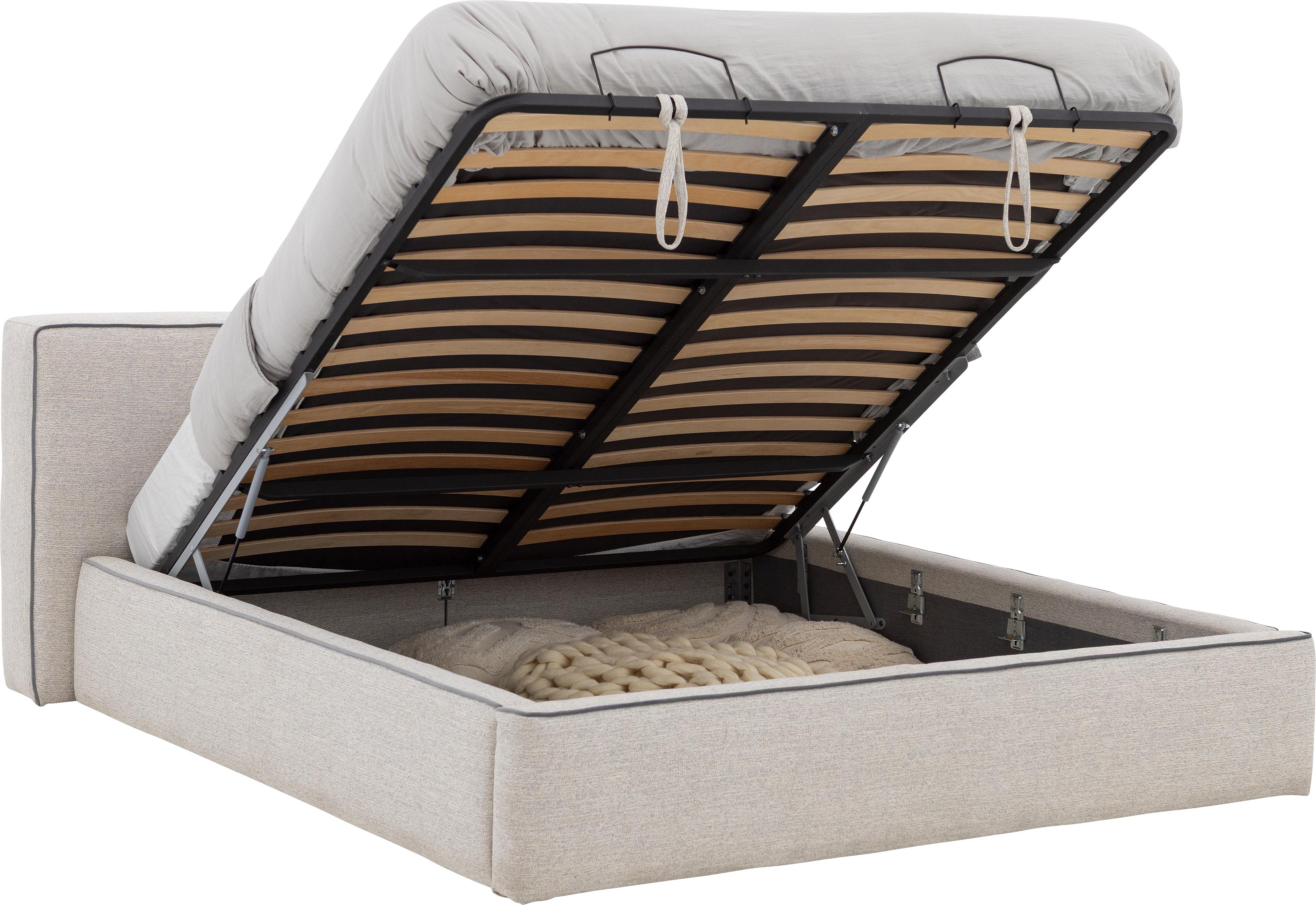 Gestoffeerd Bedframe Arona Storage
