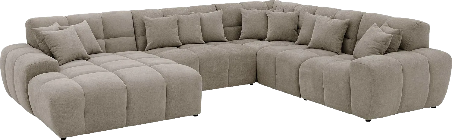 Goossens Excellent Kubus Bank Stof Bruin - 8252847-goossens-excellent-kubus-bank-stof-bruin-02