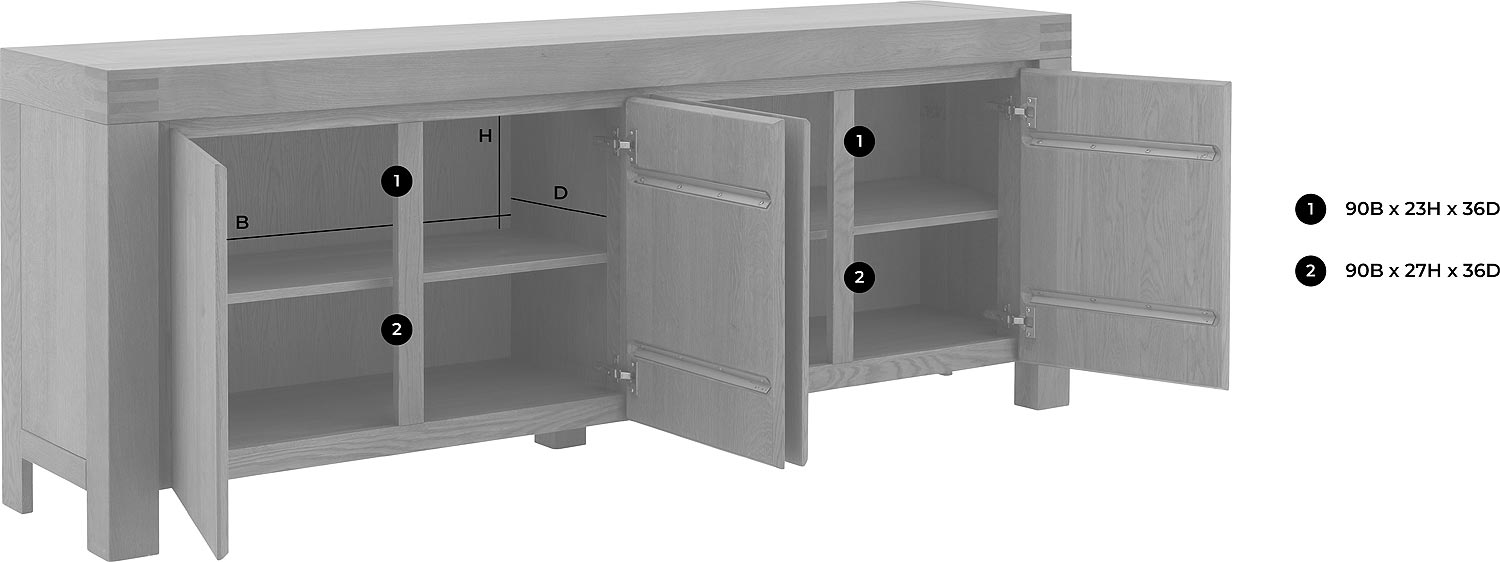 Dressoir Clear