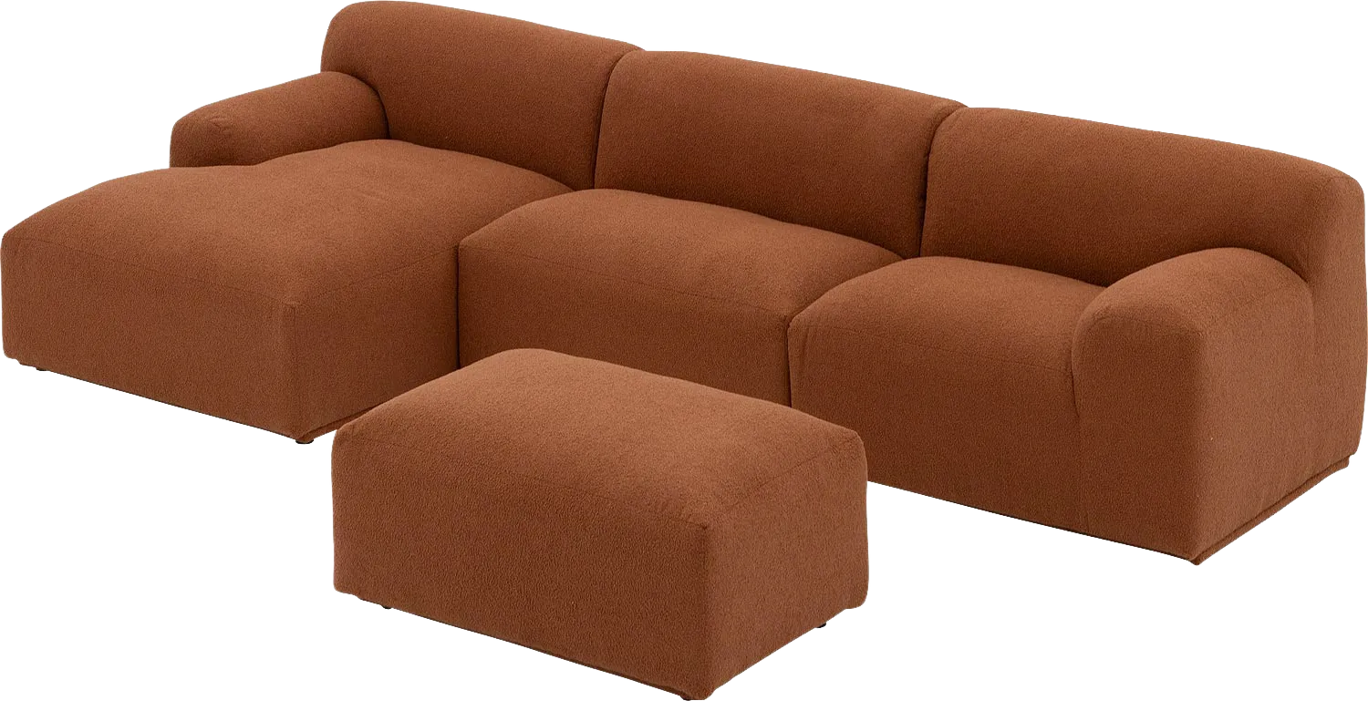 Goossens Excellent Sens Bank Stof Bruin - 8260371-goossens-excellent-sens-bank-stof-bruin-10