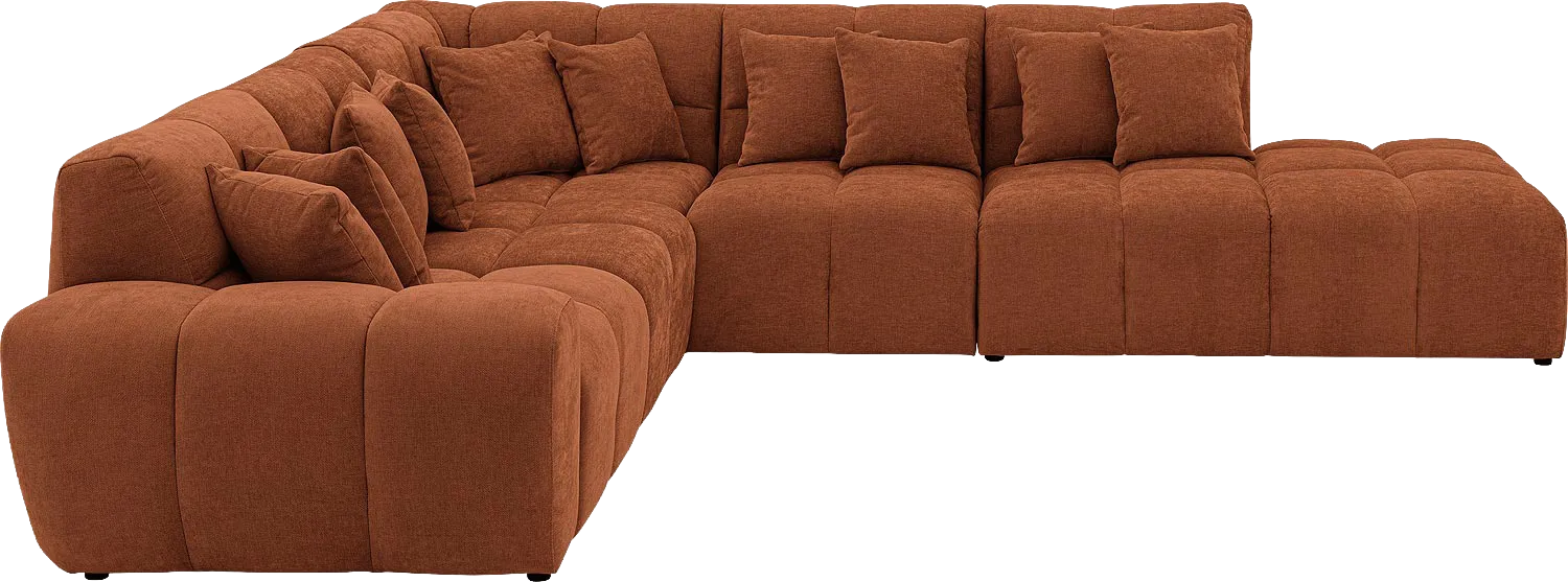 Goossens Excellent Kubus Bank Stof Bruin - 8252757-goossens-excellent-kubus-bank-stof-bruin-03