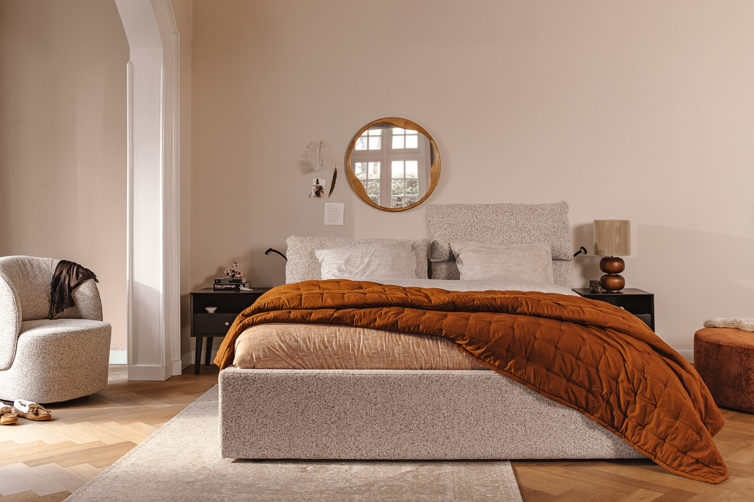 Bedframe Misty Storage