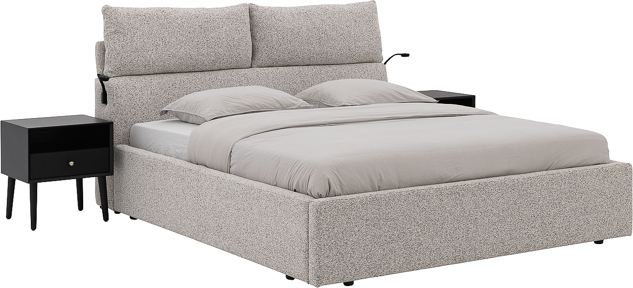 Goossens Misty Storage Bedframe Stof - 8252832-goossens-misty-storage-bedframe-stof-03